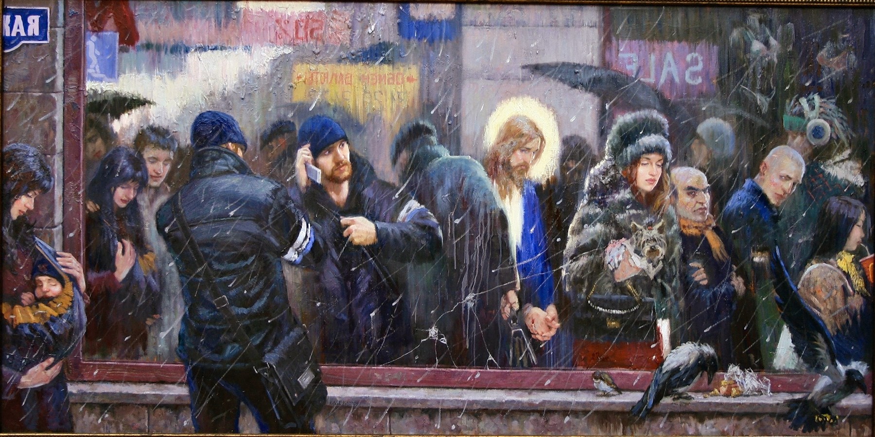 00 Vladimir Kireyev. The Mirror. When the Son of Man Cometh, Will He Find Faith on the Earth. 2009