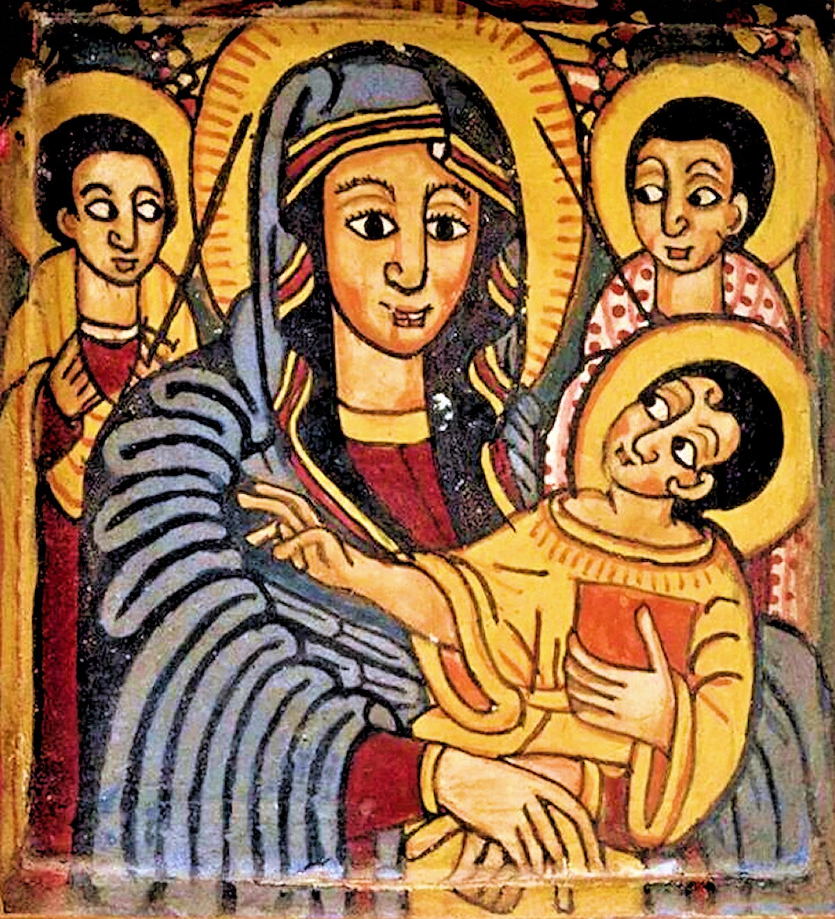 00 Ethiopian icon of the Birthgiver Mary. 260615